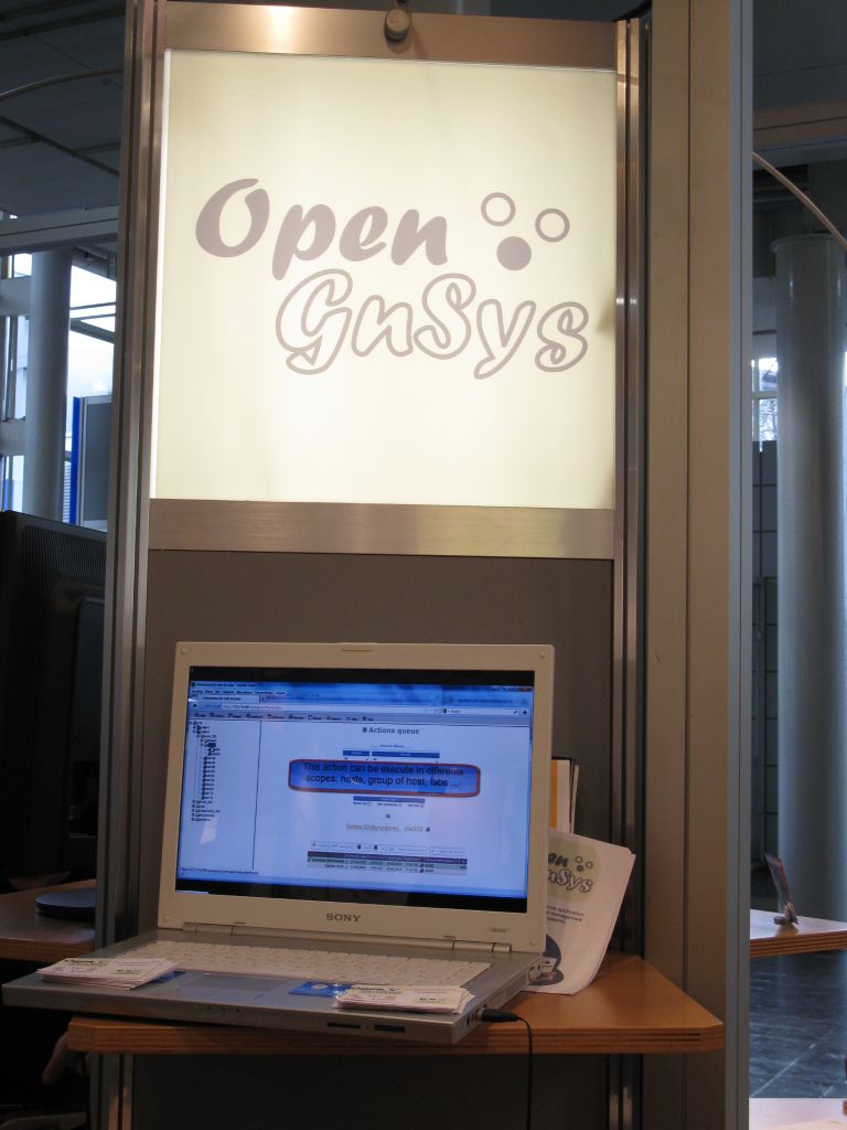 Stand de OpenGnSys en CeBIT 2012